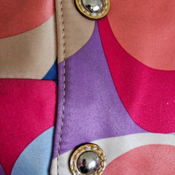 Coach Soho Scarf Print Multicolor Signature Shoulder Bag - Picture 3 of 10